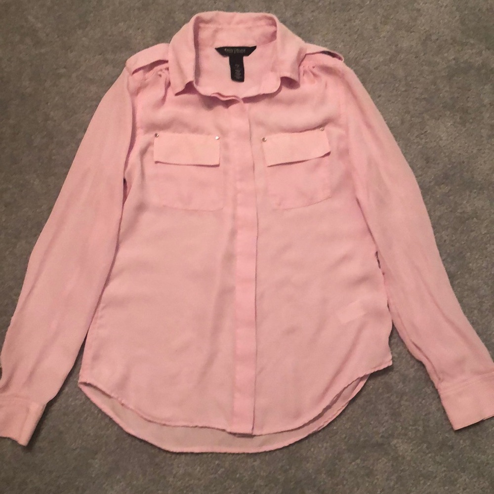 WHBM silk blouse